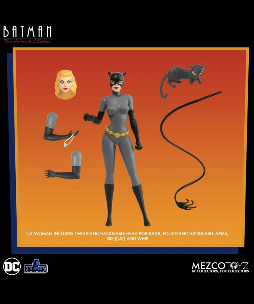 Batman: The Animated Series (Catwoman) - DC Comics 5 Points Action Figures 9 cm