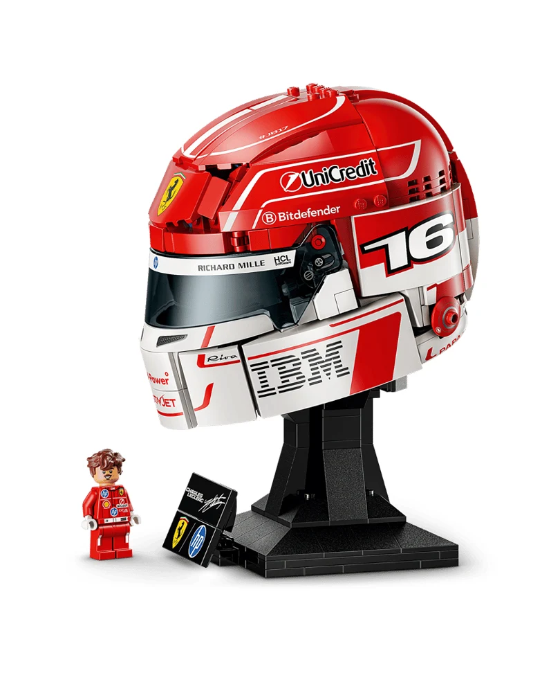 Casco di Charles Leclerc Scuderia Ferrari HP - immagine 2