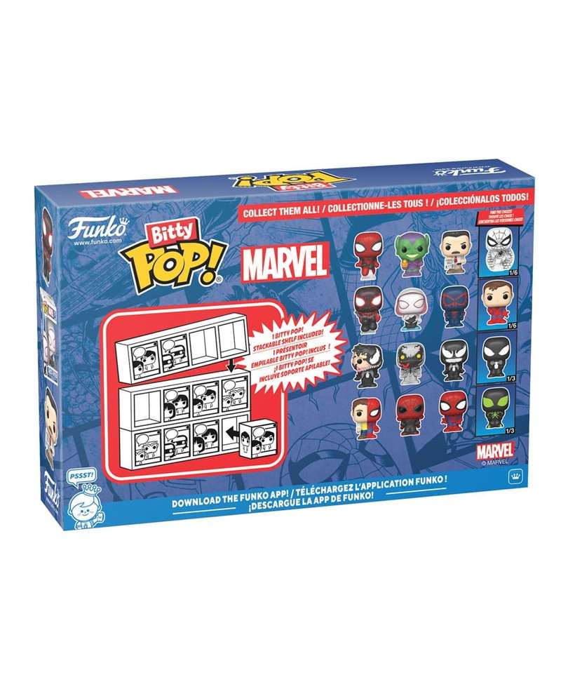 Spider-Man / Green Goblin / J. Jonah Jameson / Scegli il tuo Bitty (4-Pack) - immagine 2
