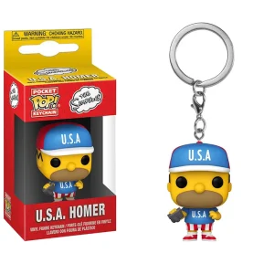 U.S.A. Homer Keychain