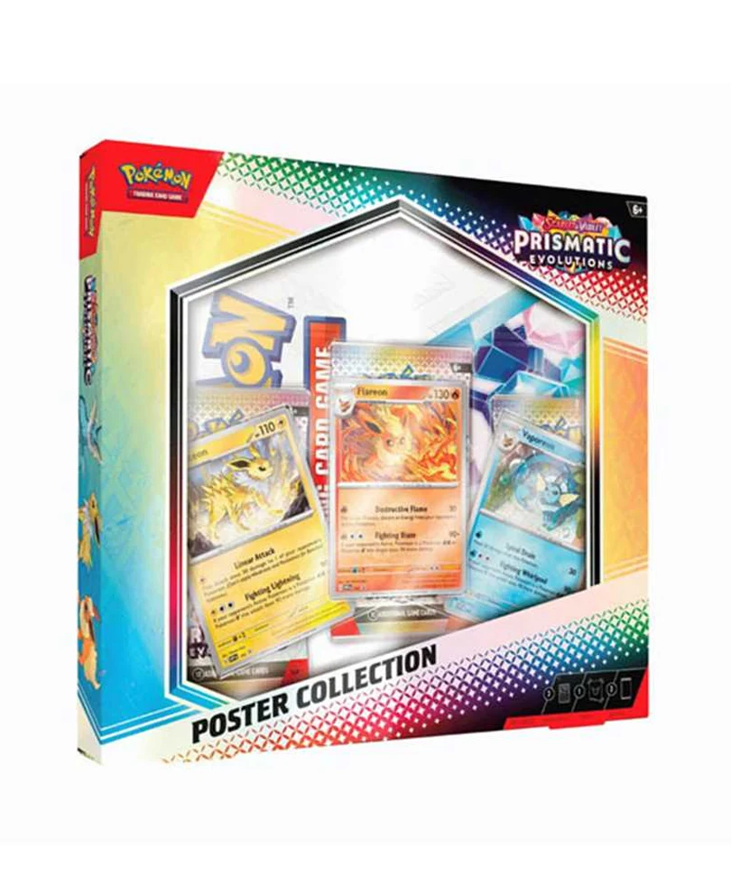 Pokemon Collezione con Poster - Evoluzioni Prismatiche