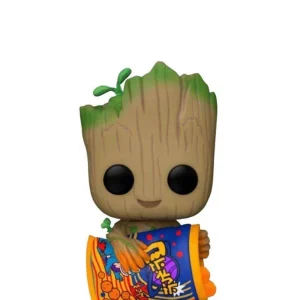 Groot with Cheese Puffs (Flocked) Groot with Cheese Puffs (Flocked)