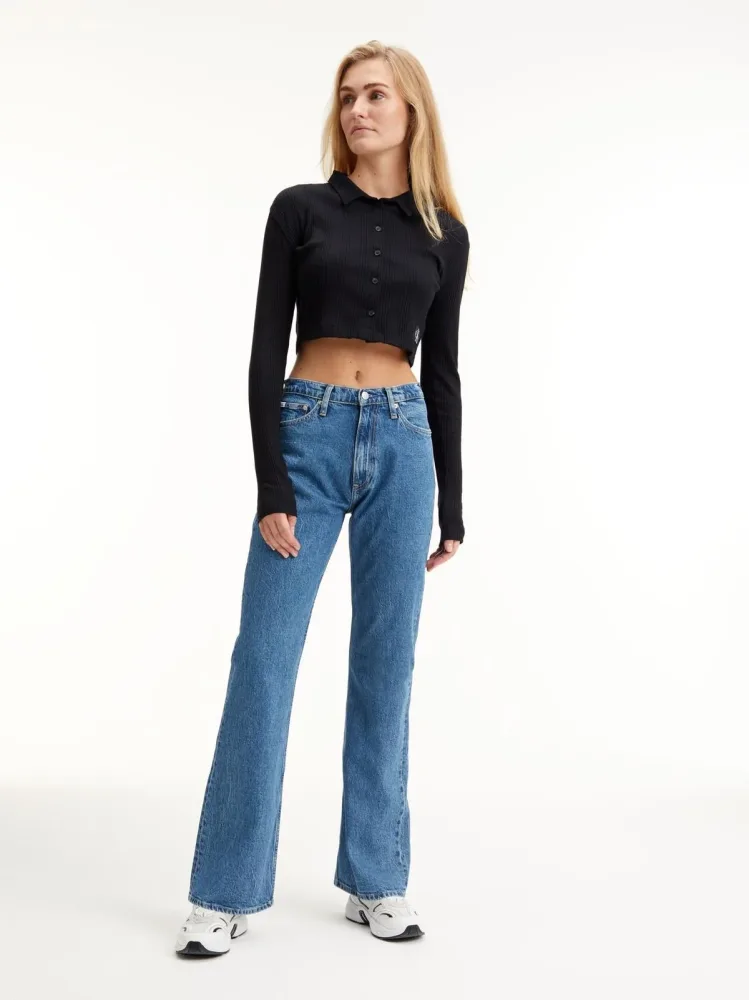 Calvin Klein Jeans Donna Authentic Bootcut - immagine 2