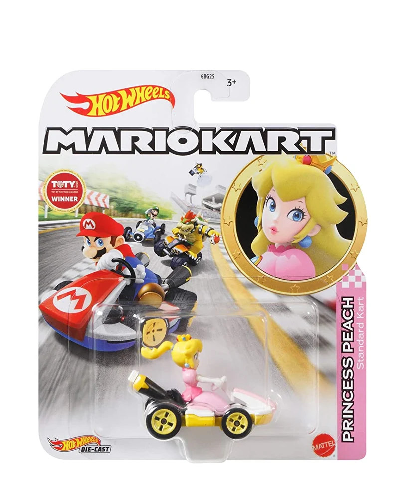 Hot Wheels Super Mario Kart Scala 1:64 - Cat Peach