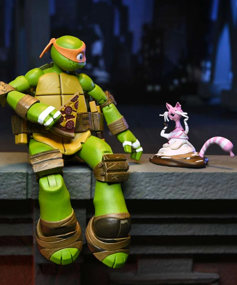 Teenage Mutant Ninja Turtles - Neca Action Figure Michelangelo 17 cm - immagine 3