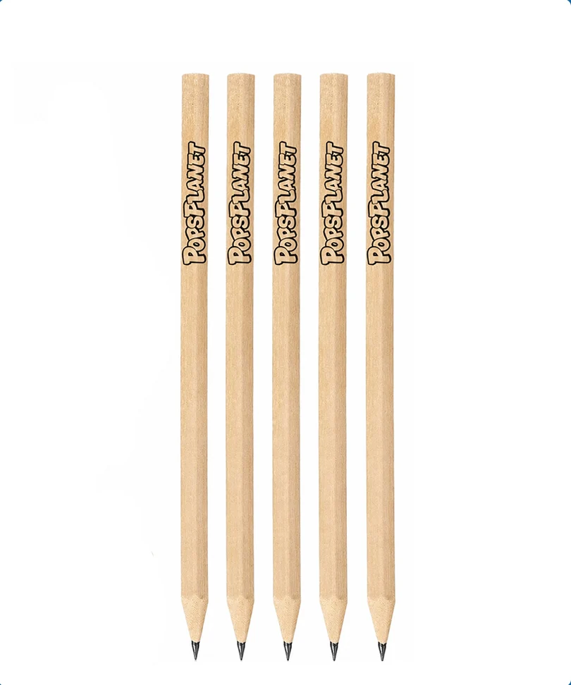 Matita in Legno HB Nera Esagonale Personalizzata Matita in Legno HB Nera Esagonale Personalizzata