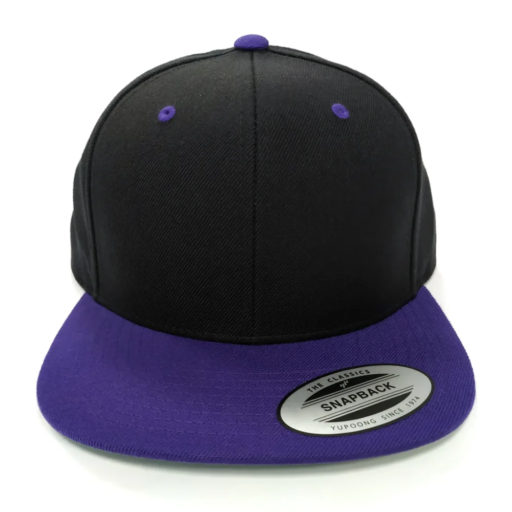 Original Classic Snapback bicolore - Black/Purple - immagine 2