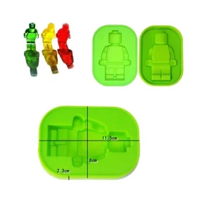 Stampo in Silicone Omino Verde Stampo in Silicone Omino Verde