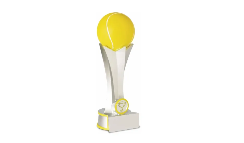 Trofeo Tennis Padel cm 23,5 Argento