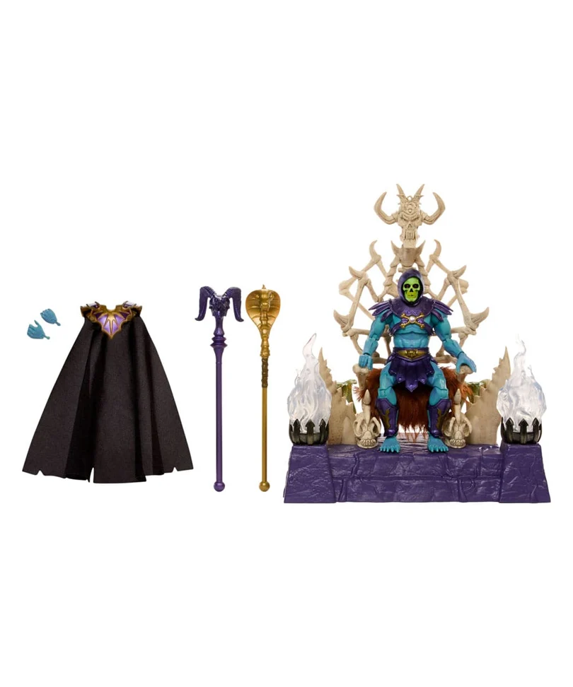 Masters of the Universe: New Eternia Masterverse Action Figure Skeletor & Throne 18 cm - immagine 2