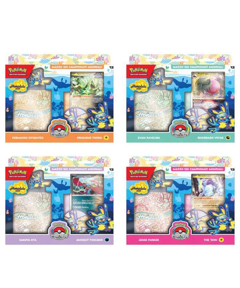Pokemon Mazzo dei Campionati Mondiali 2024 Pokemon Mazzo dei Campionati Mondiali 2024