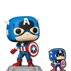 Captain America with Pin Captain America with Pin