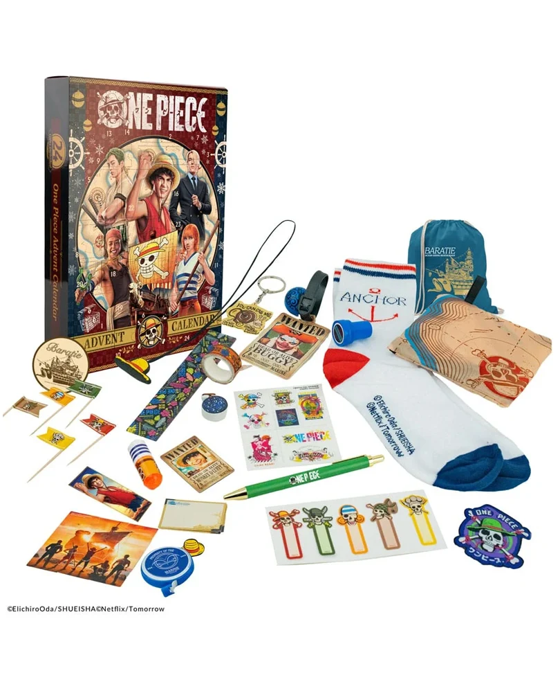 One Piece Netflix - Calendario Dell'Avvento 2024