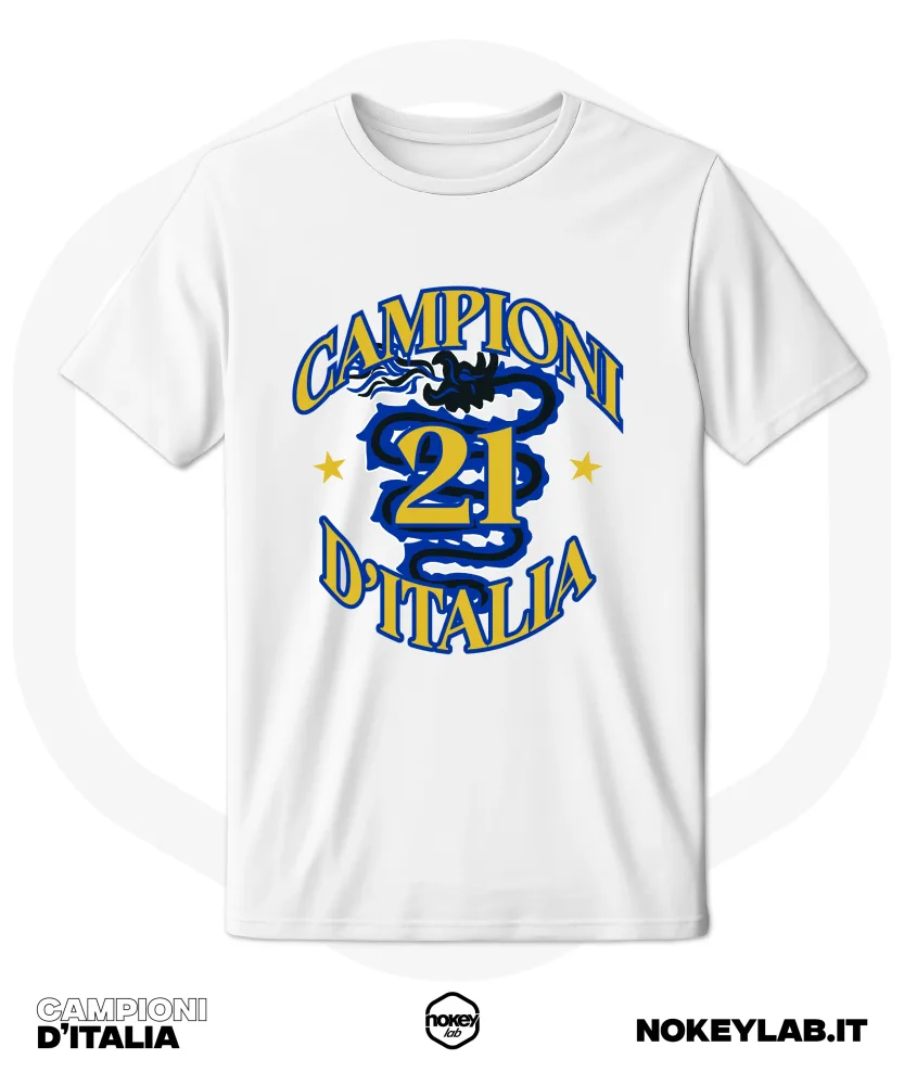 T-Shirt Campioni D'Italia - immagine 3
