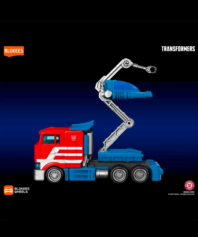 Transformers Blokees Plastic Model Kit Wheels Optimus Prime Ct01 - immagine 3