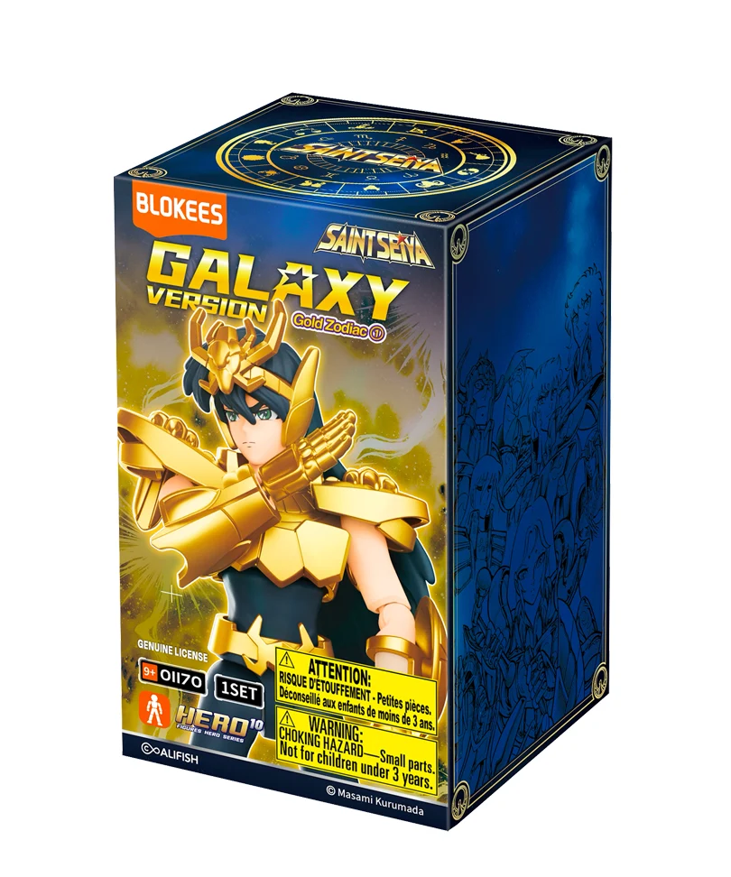 Saint Seiya Blokees Plastic Model Kit Galaxy Dragon Shiryu Bronze Cloth