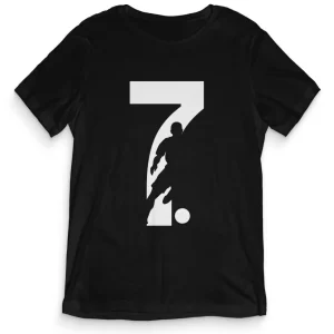 TeesBlitz tee171 – T-Shirt Divertente – Ronaldo 7 TeesBlitz tee171 – T-Shirt Divertente – Ronaldo 7