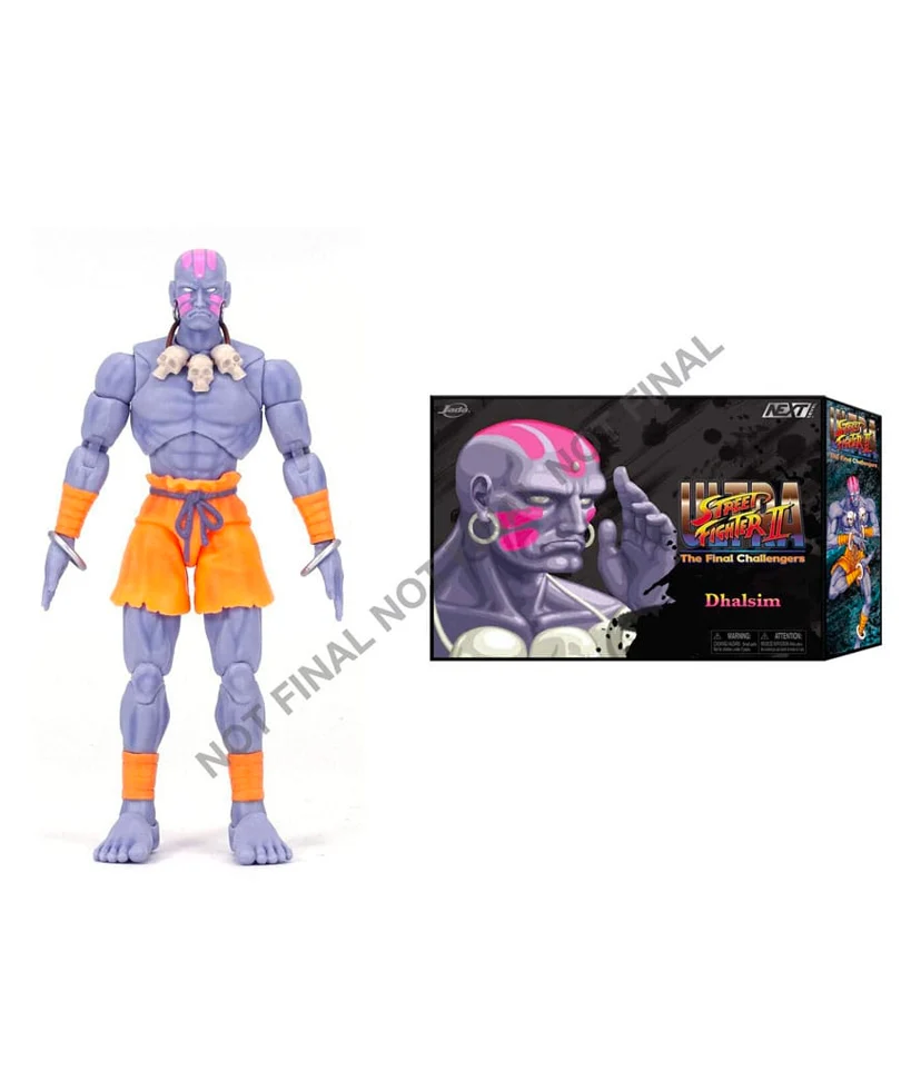 Ultra Street Fighter II The Final Challengers: Dhalsim - Action Figure Deluxe in Scala 1:12