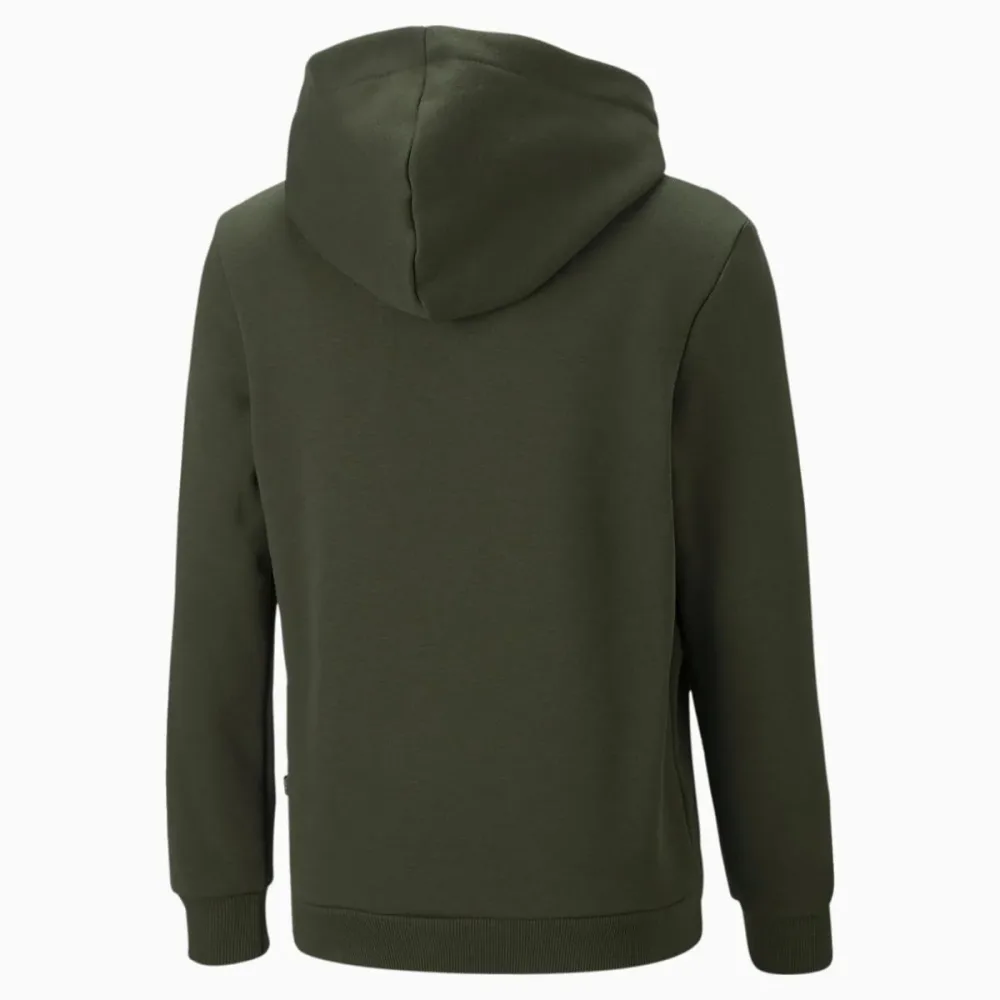 Puma Felpa Junior Ess + 2 Col Big Logo Hoodie - immagine 2