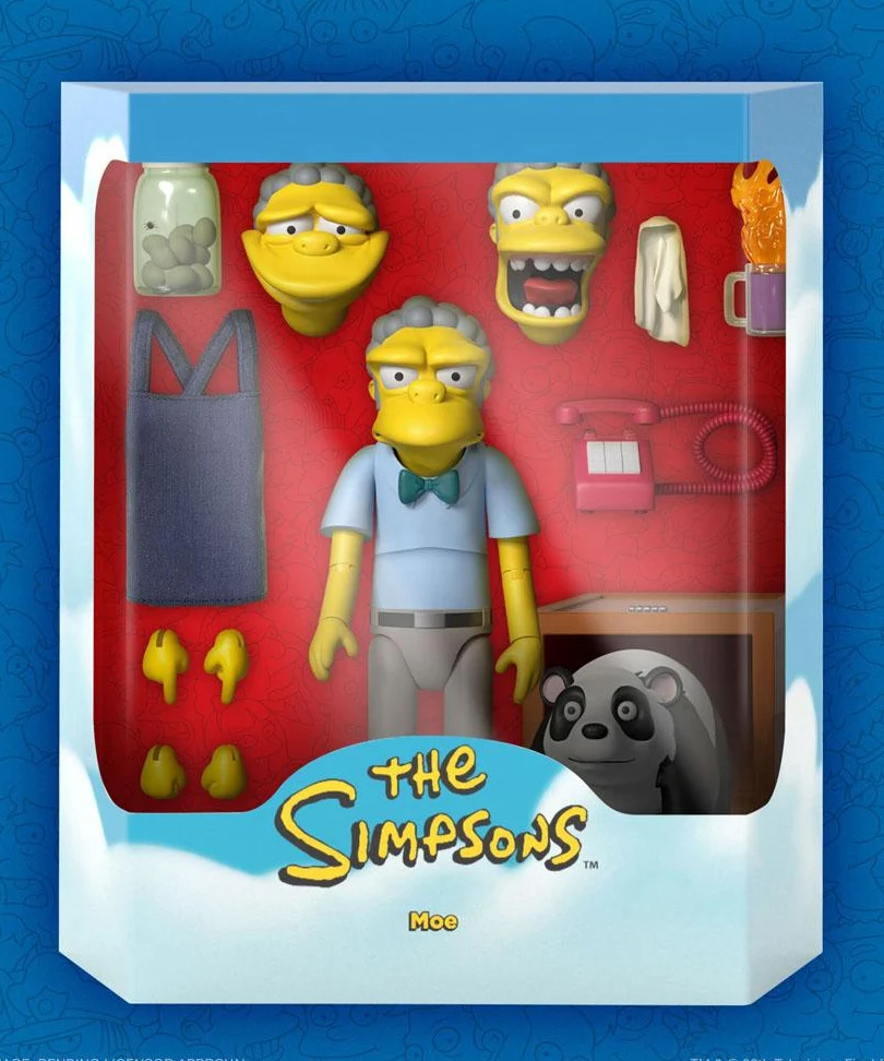 The Simpsons Ultimates Action Figure Moe 18 cm