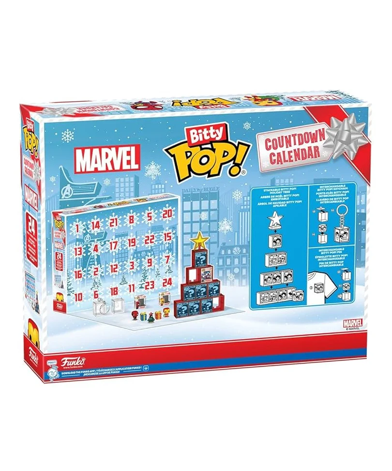 Bitty POP! 24 Countdown Calendar Marvel - immagine 3
