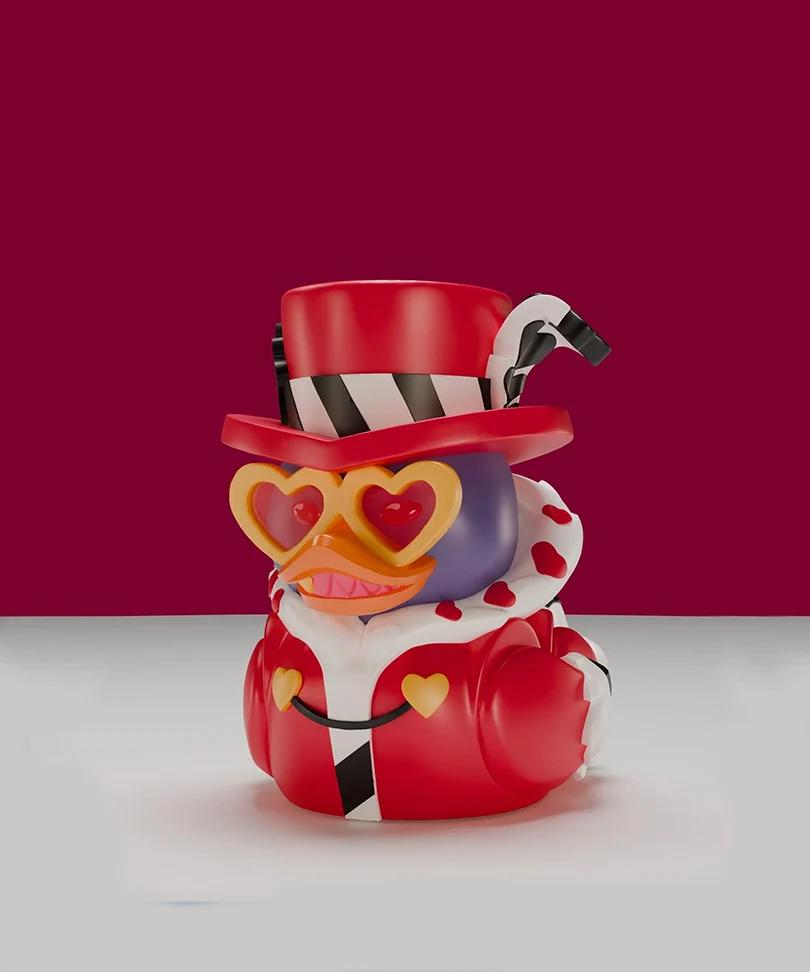 Hazbin Hotel Valentino Mini TUBBZ Cosplaying Duck Collectable