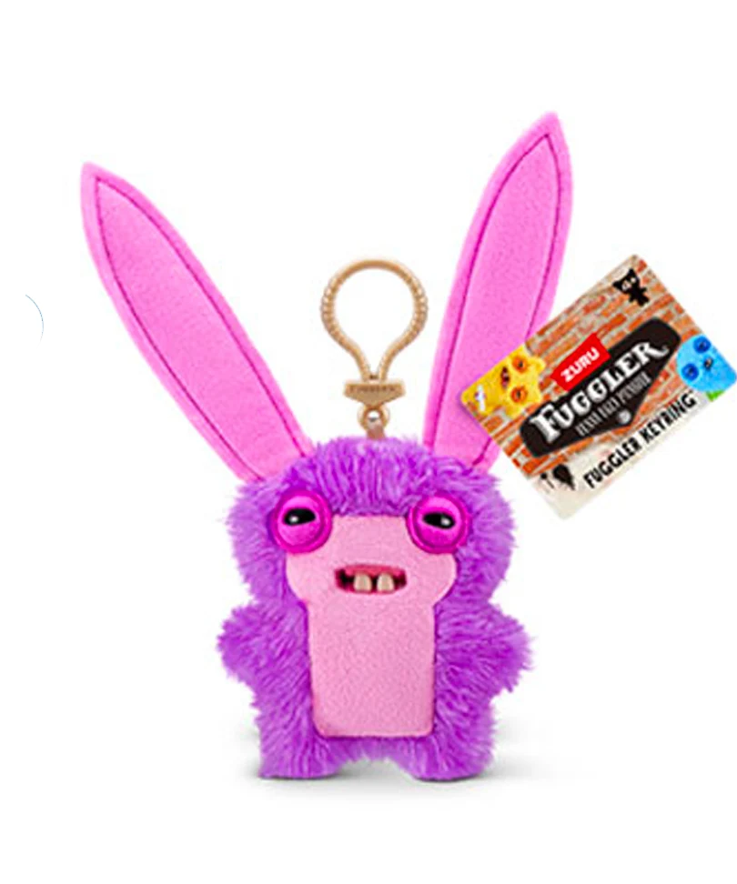 Fuggler: Keyring (Lord Long Ears Pink)