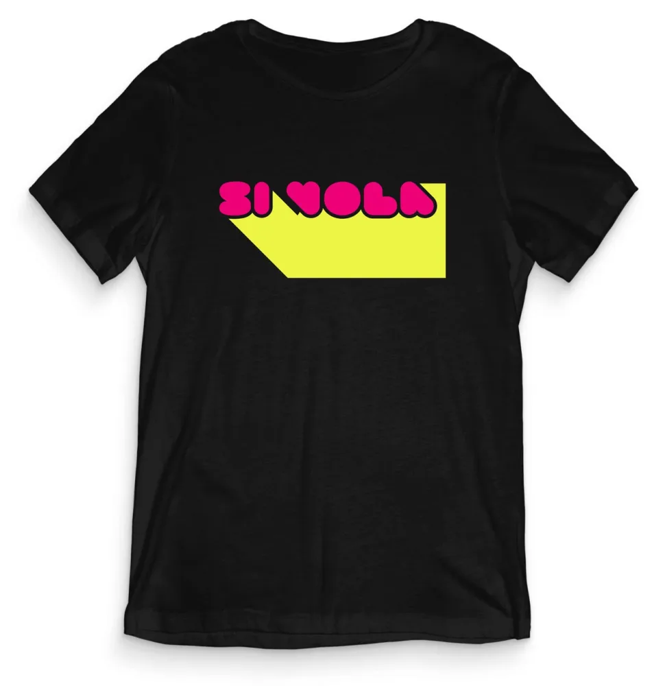 TeesBlitz tee153 –  T-Shirt Divertente – Si Vola