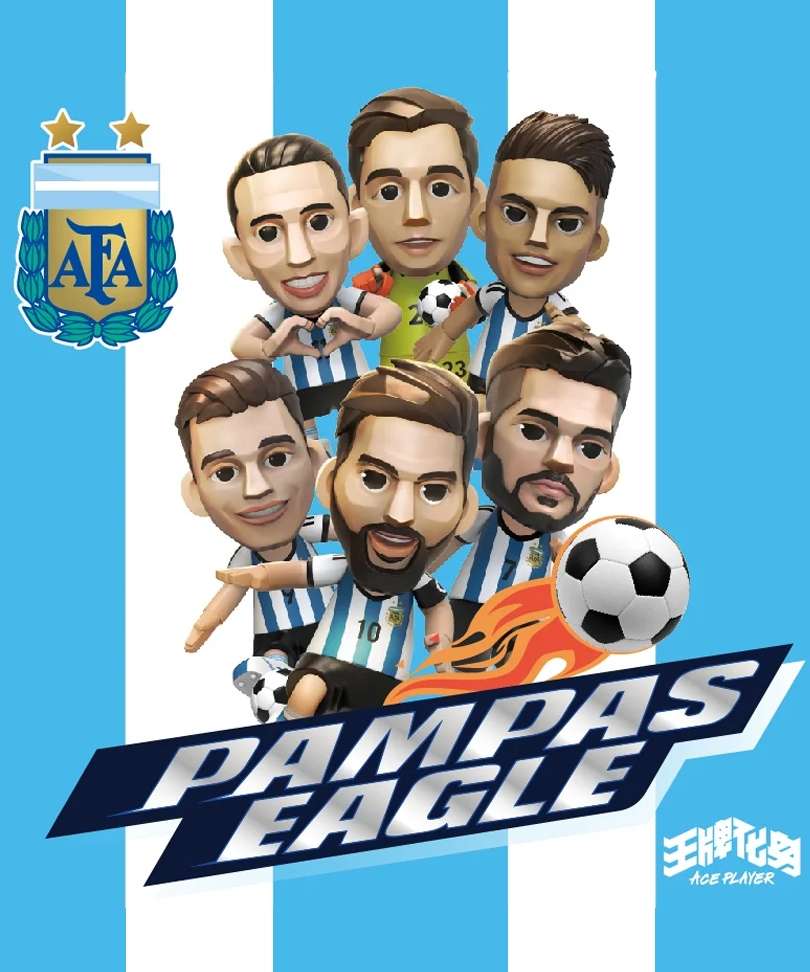 Messi World Cup Argentina Series Blind Box