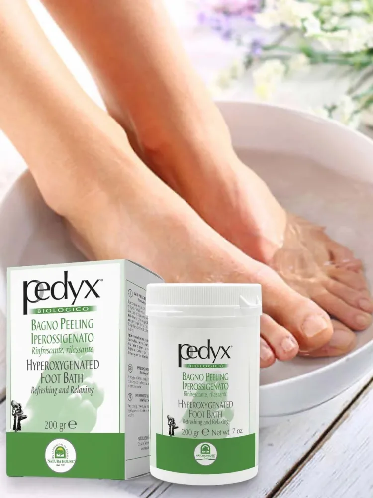 PEDYX BAGNO PODOLOGICO Elimina la Pelle Morta, Iper Ossigenato, Rilassante e Rinfrescante