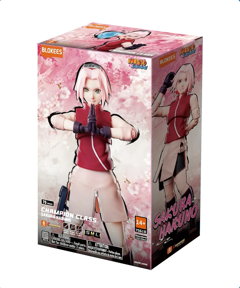 Naruto Shippuden Blokees Plastic Model Kit Champion Class 07 Sakura Haruno