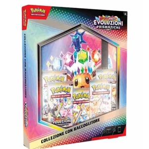 Pokemon Collezione con Raccoglitore – Evoluzioni Prismatiche Pokemon Collezione con Raccoglitore – Evoluzioni Prismatiche
