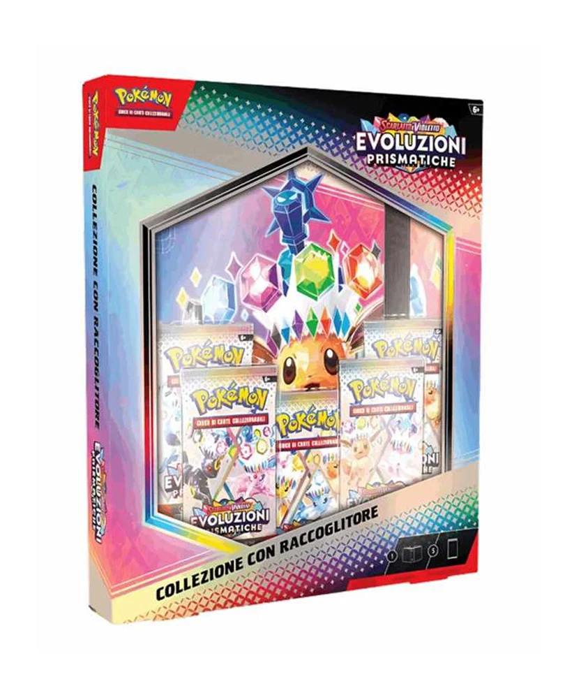 Pokemon Collezione con Raccoglitore - Evoluzioni Prismatiche