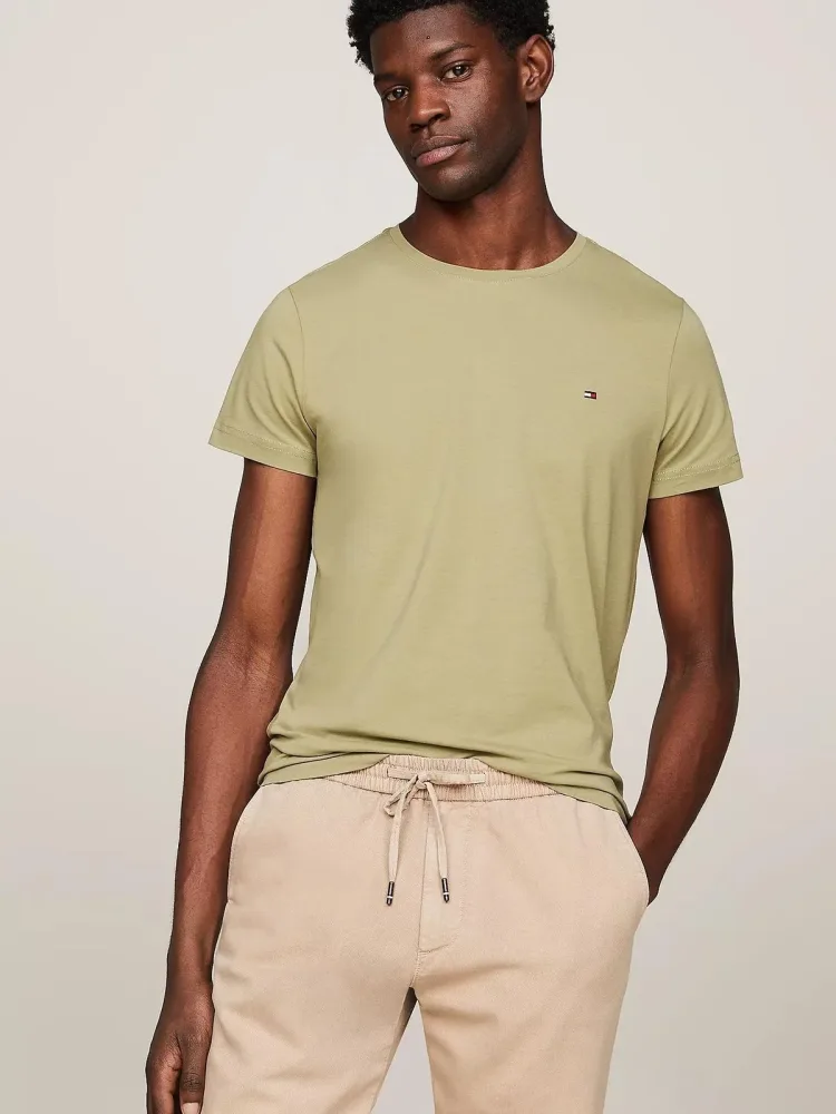 Tommy Hilfiger T-Shirt Uomo Stretch Slim Fit