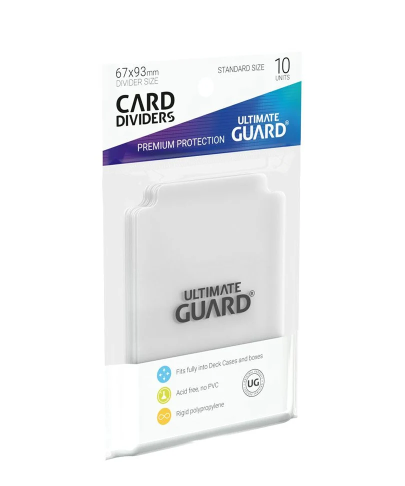 Divisori per carte Ultimate Guard Formato standard trasparenti (10) - immagine 2