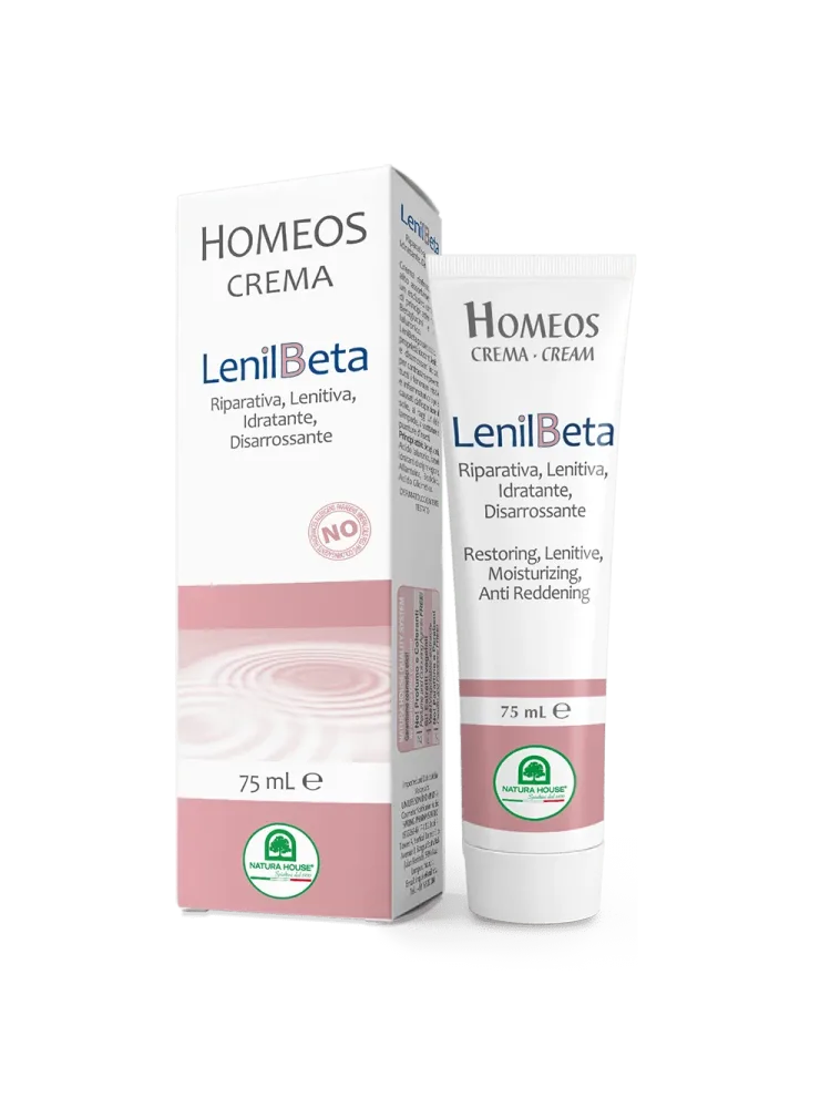 HOMEOS CREMA LENIL BETA ricca in Beta Glucani e Acido Ialuronico