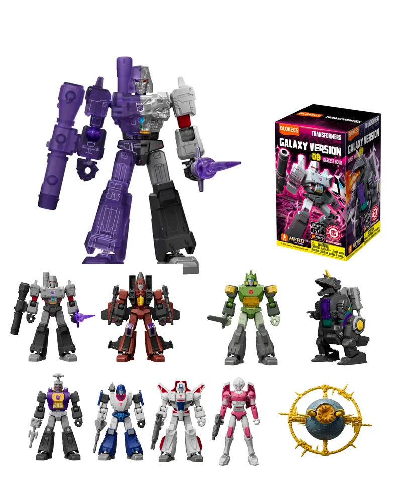 Transformers Blokees Plastic Model Kit Darkest Hour Galaxy Version 09 - Blind Box - immagine 2