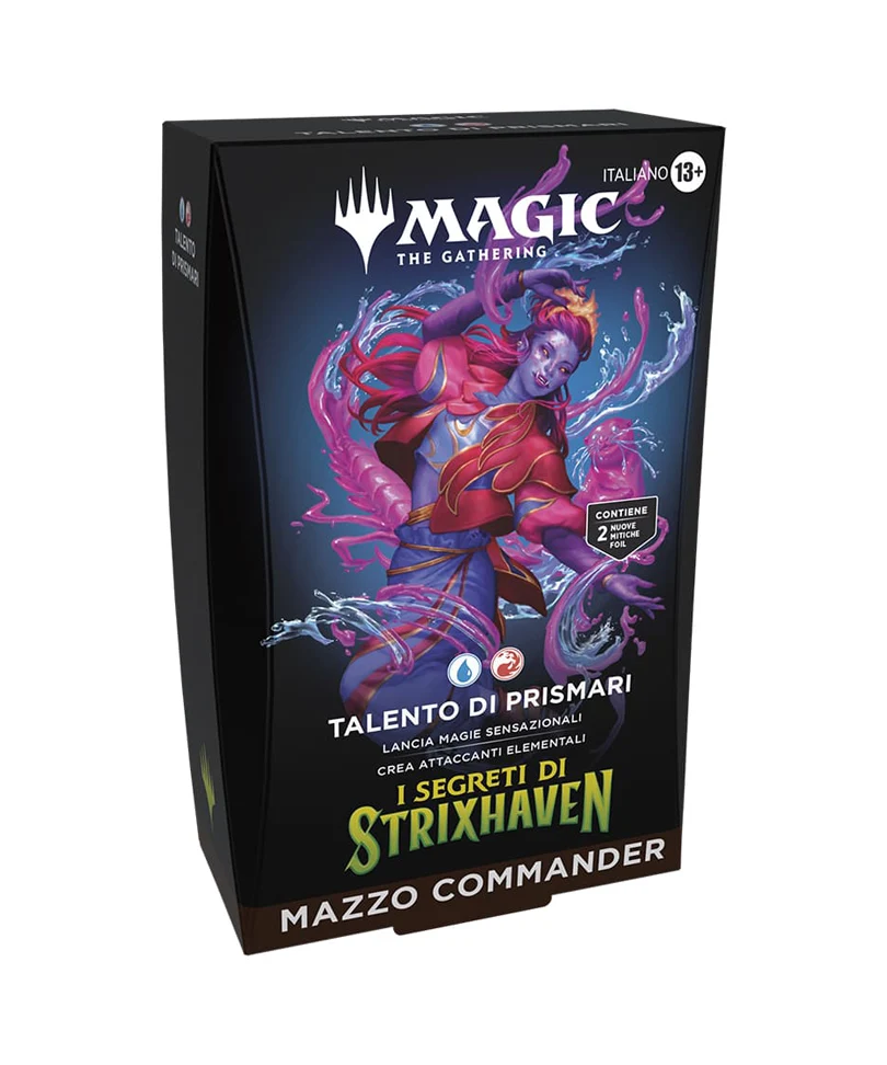 Magic: The Gathering - I Segreti di Strixhaven (Talento di Prismari) Mazzo Commander ITA