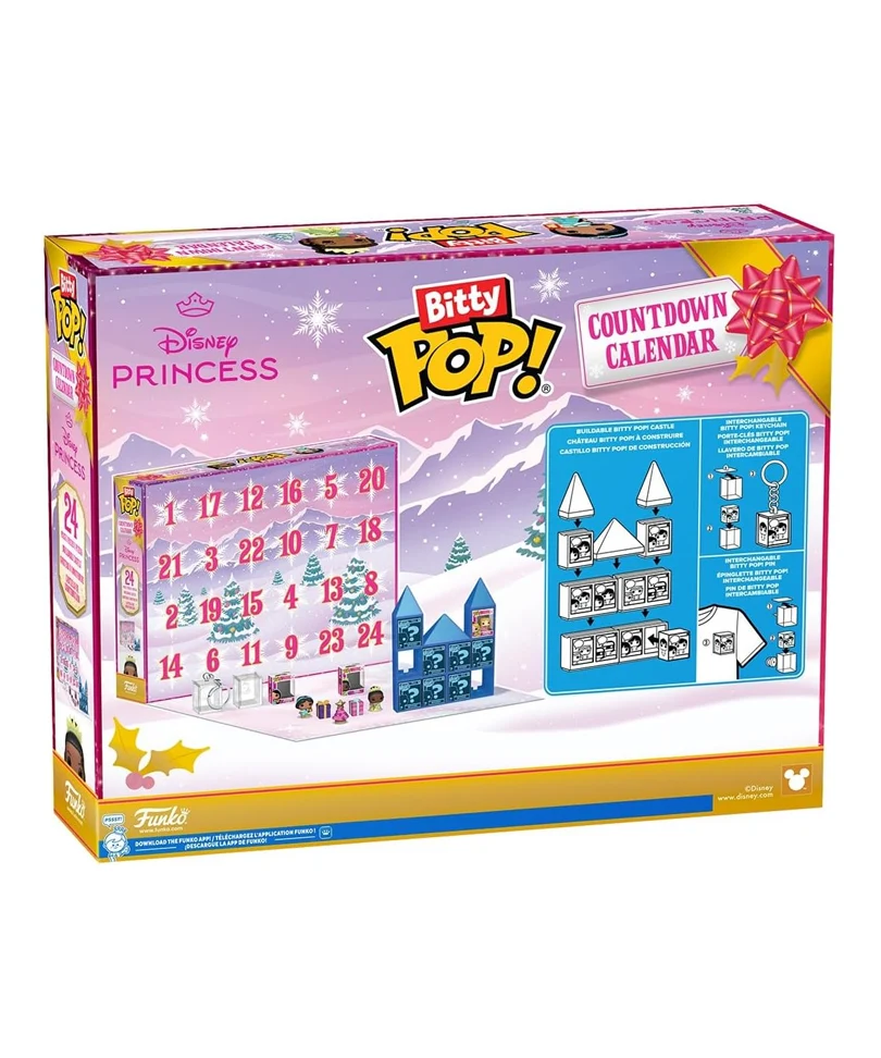 Bitty POP! 24 Countdown Calendar Disney Princess - immagine 3