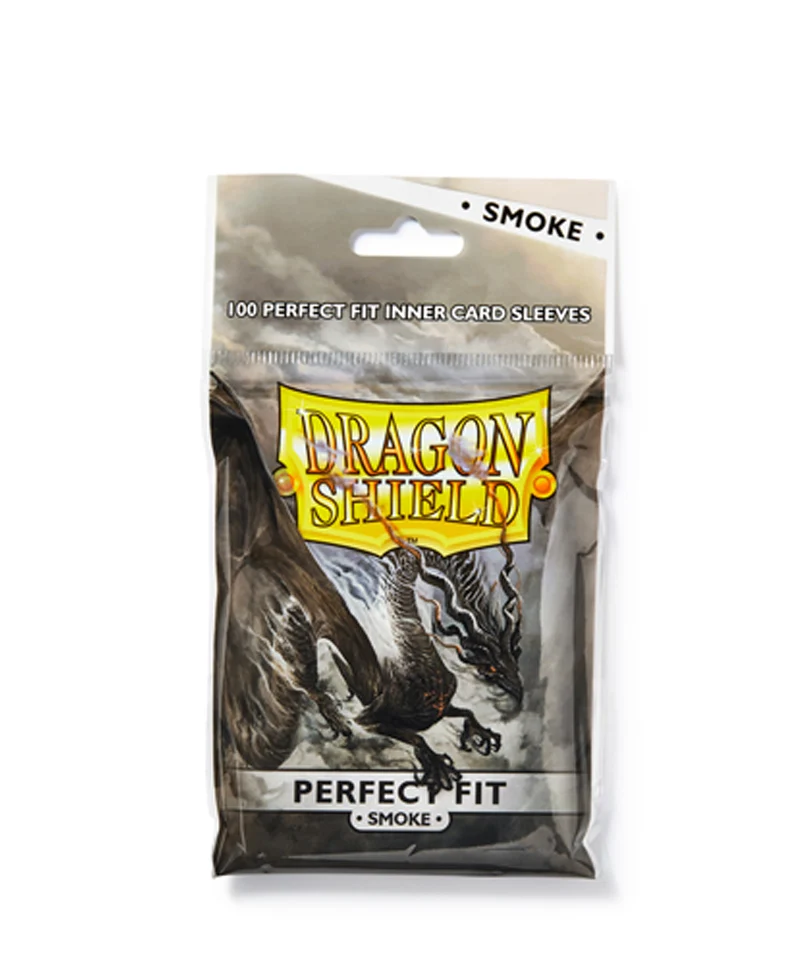 Dragon Shield - Standard Perfect Fit Sleeves - Clear/Smoke