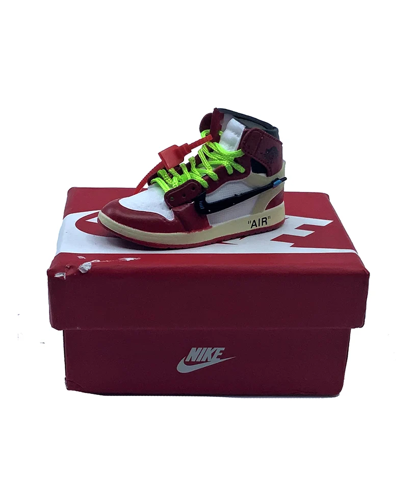 Jordan 1 high Chicago off-white - Mini Scarpe da Collezione