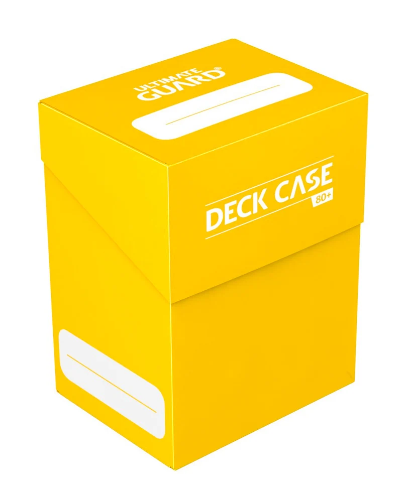 Ultimate Guard Deck Case 80+ (Yellow)