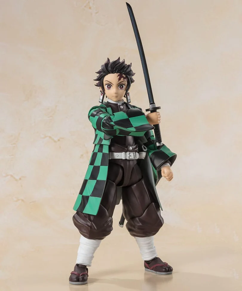 Demon Slayer: Kimetsu no Yaiba - Tanjiro Kamado - Action Figure S.H. Figuarts 14 cm - immagine 2