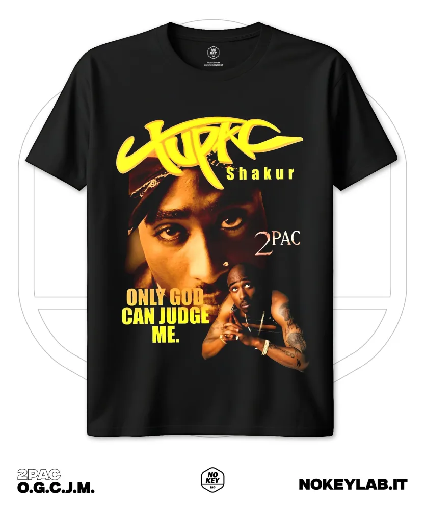T-shirt 2Pac Iconica – Tributo al Re del Rap