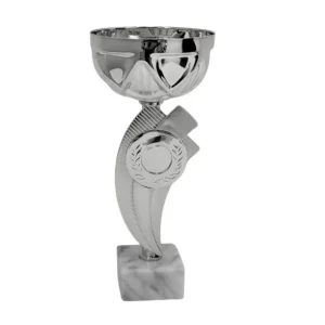 Coppa Vela Argento  – Base Marmo Bianco Carrara