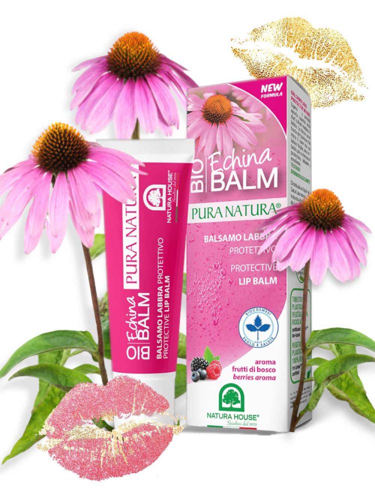 BIO BALM ECHINA Balsamo Labbra Protettivo all’Echinacea