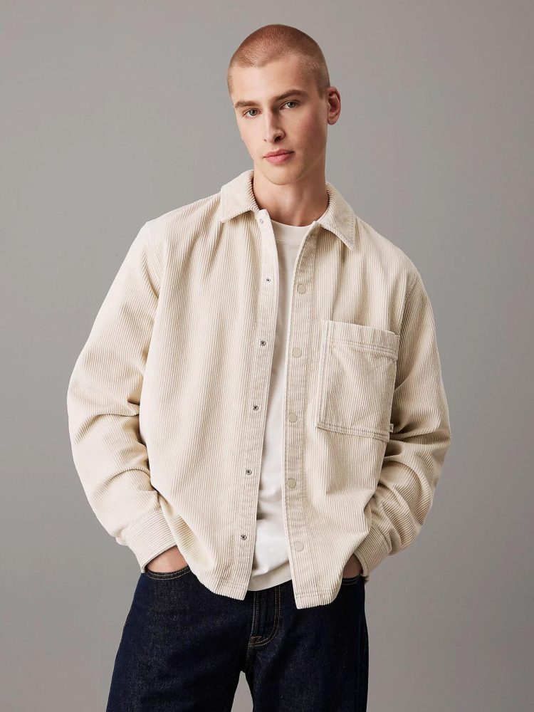 Calvin Klein Camicia Uomo Corduroy Overshirt - immagine 3