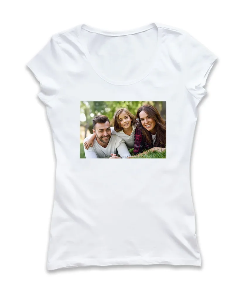Maglia Donna Personalizzabile girocollo in cotone Maglia Donna Personalizzabile girocollo in cotone