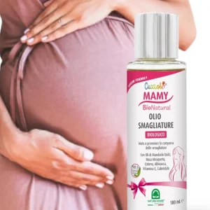CUCCIOLO Mamy BIO Natural OLIO SMAGLIATURE Biologico – in Gravidanza Azione Elasticizzante Forte CUCCIOLO Mamy BIO Natural OLIO SMAGLIATURE Biologico – in Gravidanza Azione Elasticizzante Forte