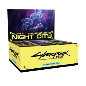 Box Cyberpunk Card Game – Welcome to Night City (Beta) 36 Packs